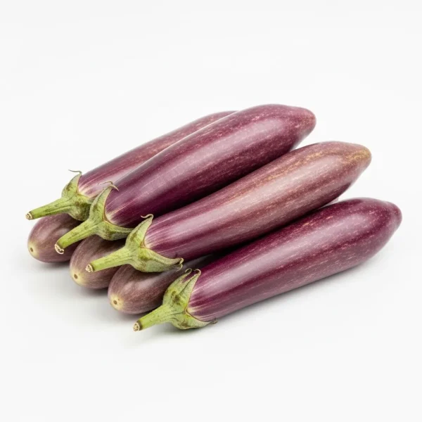 Fresh Long Eggplant 🇦🇪 – Locally Grown UAE | Slender & Sweet Aubergines