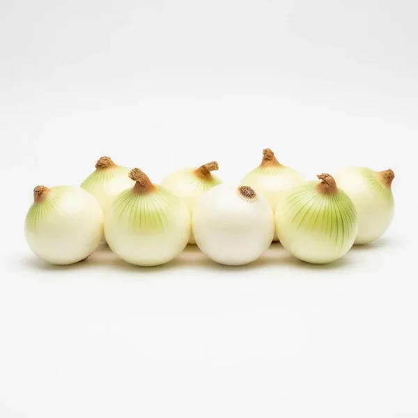 Fresh White Onions 🇺🇸 – Premium USA Imported | Mild & Crisp Salad Onions