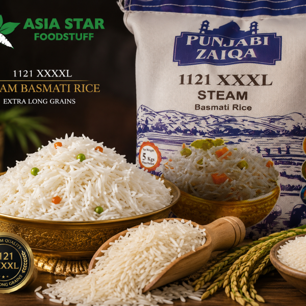 PUNJABI ZAIQA BASMATI Rice (5 KG Bag) 🇮🇳 – Long Grain Aromatic | Premium Basmati Rice UAE