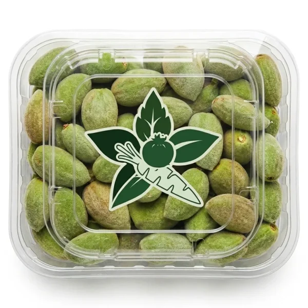 Green Almond (300g Pack) 🇱🇧 – Premium Lebanon Imported Green Almonds | Crisp Sour Seasonal Janarek Dubai