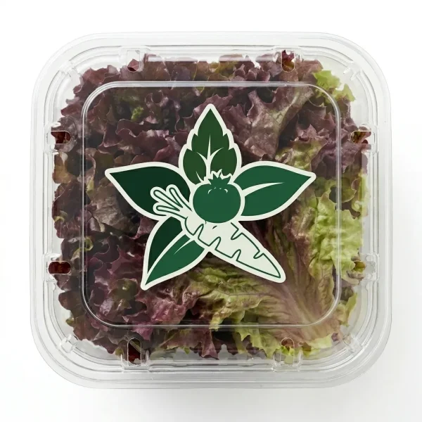Fresh Lollo Rosso Lettuce 🇳🇱 – Premium Holland Imported | Red Frilled Salad Greens