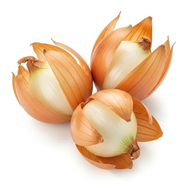 Fresh Peeled Brown Onions 🇺🇸 – Ready-to-Cook | Premium USA Imported