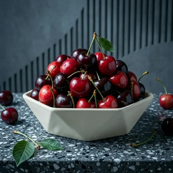 Red Cherry (500gm Box) 🇺🇸 – Premium USA Fresh Cherries | Sweet Crisp Ruby Berries Dubai