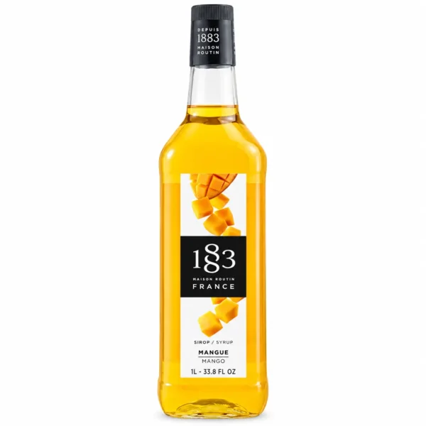 1883 Mango Puree (1 Litre) – Real Mango Fruit Puree | Coffee & Beverage Mix Dubai