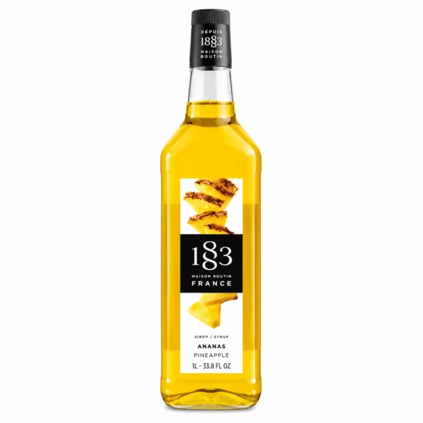 1883 Pineapple Syrup (1 Litre) – Premium French Flavoured Syrup | Coffee & Mocktail Syrup Dubai