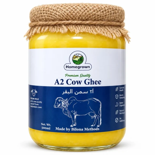 Homegrown A2 Cow Desi Ghee | Premium Ghee for Kitchens & Catering UAE