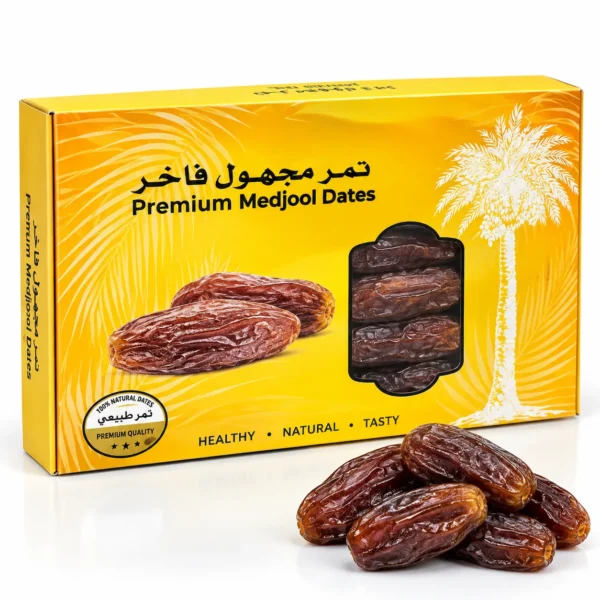 Medjool Dates (yellow) (10 x 1 Kg (10 Kg Box)) - Premium Medjool Dates (yellow) | Premium Dates UAE