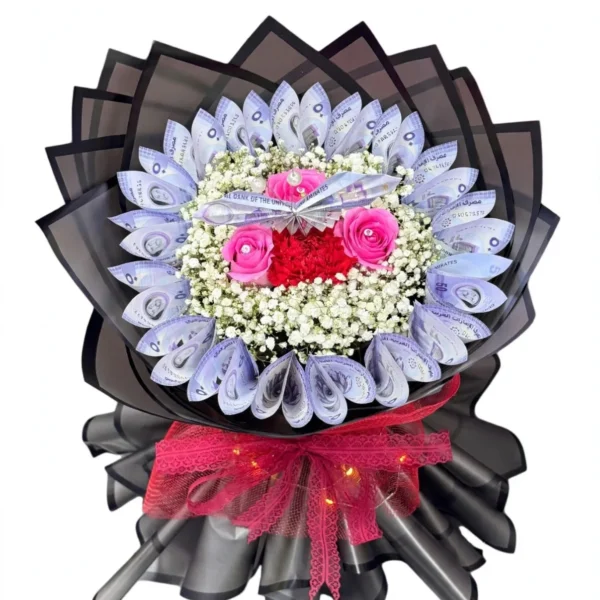 Money Bouquet (1000 AED) | Fresh Flower Bouquets & Gifts UAE