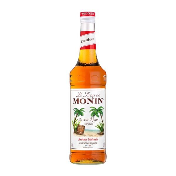 Monin Caribbean Syrup (700ML) – Premium Flavoured Syrup | Coffee, Mocktail & Dessert Syrup Dubai