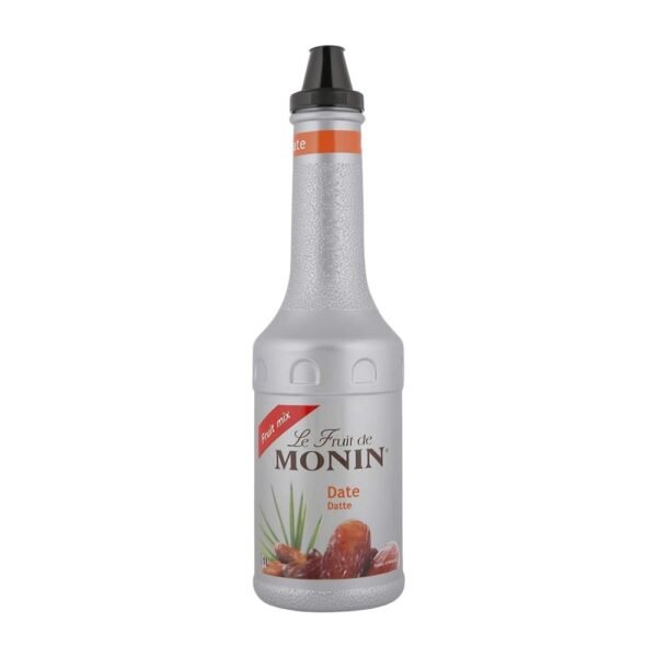 Monin Date Fruit Puree Mix (1 Litre) – Real Date Fruit Puree | Beverage & Dessert Mix for Cafés Dubai