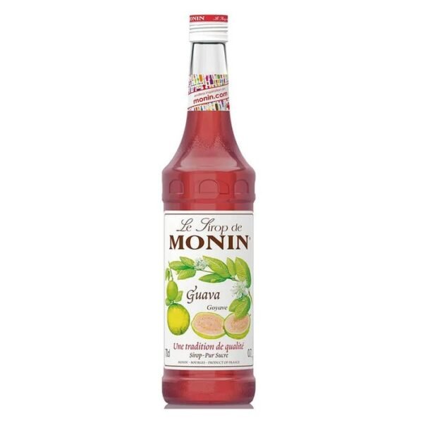Monin Guava Syrup (700ML) – Premium Flavoured Syrup | Coffee, Mocktail & Dessert Syrup Dubai