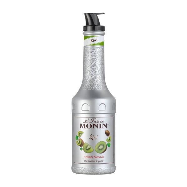 Monin Kiwi Fruit Puree Mix (1 Litre) – Real Kiwi Fruit Puree | Beverage & Dessert Mix for Cafés Dubai