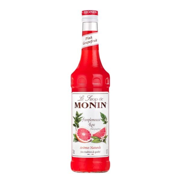 Monin Pink Grapefruit Syrup (700ML) – Premium Flavoured Syrup | Coffee, Mocktail & Dessert Syrup Dubai