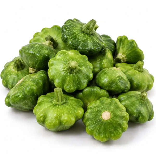 Pattypan Green Mini/Baby Pattypan (200 Gram) – Premium Fresh Pattypan Green Mini/Baby Pattypan | Crisp, Nutrient-Rich Vegetables Dubai
