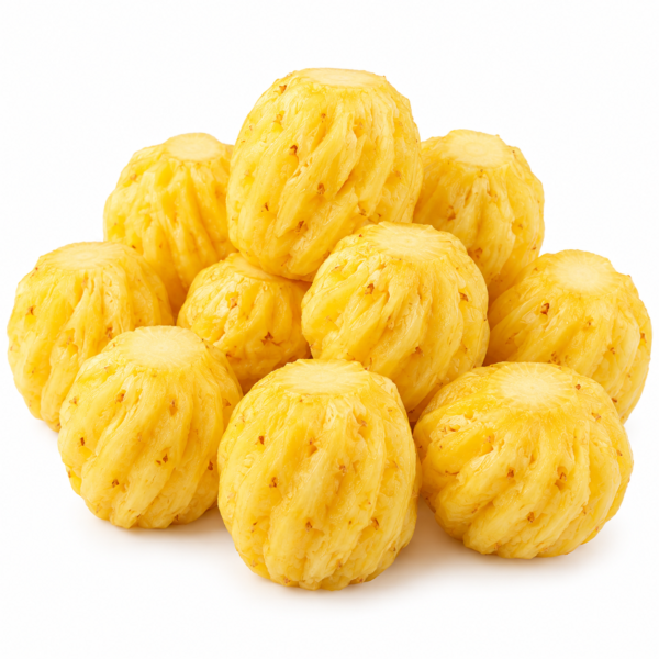 Pineapple Baby Peeled (500 Gram) 🇹🇭 – Premium Thailand Imported Pineapple Baby Peeled | Sweet, Juicy & Naturally Fresh Dubai