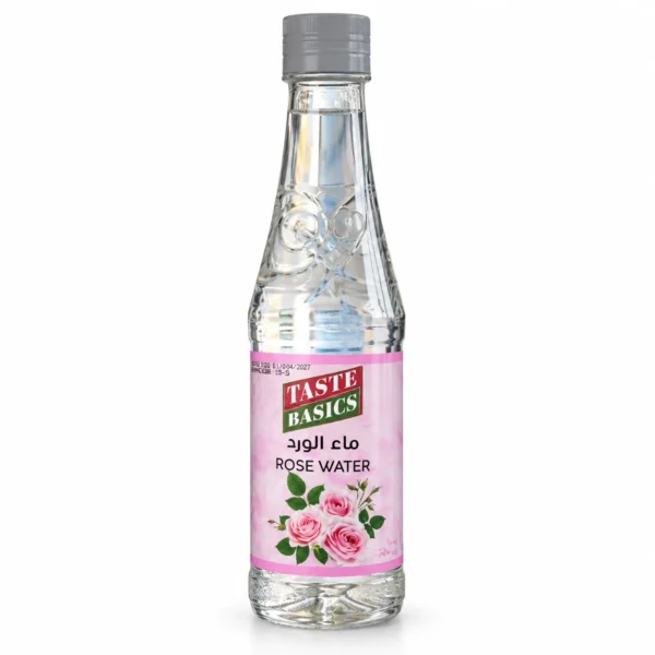 Taste Basics Rose Water (12 x 450 ML (5.4 L Total)) - Premium Taste Basics Rose Water | Quality Grocery Essentials UAE