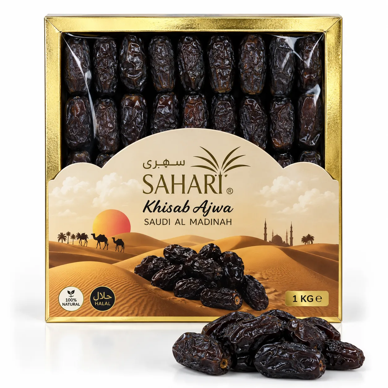 safawi-golden-box-8x1kg Safawi Golden Box (8 x 1 Kg (8 Kg Box)) - Premium Safawi Golden Box | Premium Dates UAE - Image 1