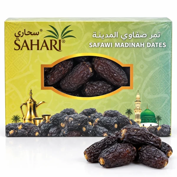 Safawi Sahari (ysn) (12 x 1 Kg (12 Kg Box)) - Premium Safawi Sahari (ysn) | Premium Dates UAE