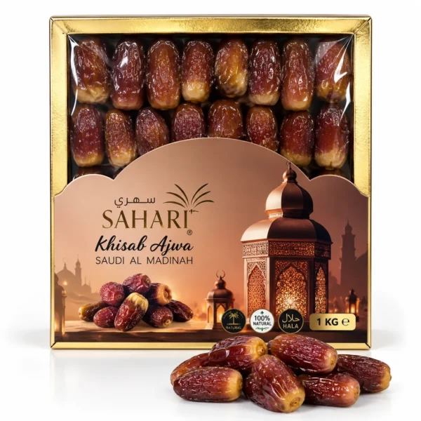 Saghai Golden Box (8 x 1 Kg (8 Kg Box)) - Premium Saghai Golden Box | Premium Dates UAE