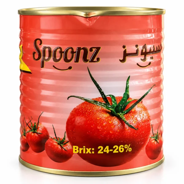 Spoonz Tomato Paste (12 x 800 G (9.6 Kg Total)) - Premium Spoonz Tomato Paste | Quality Grocery Essentials UAE