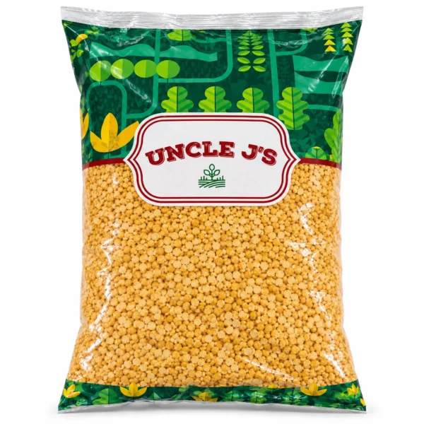Uncle J's Chana Dal (15 Kg Bag) - Premium Fresh Uncle J's Chana Dal | Quality Pulses & Grains for Kitchens UAE