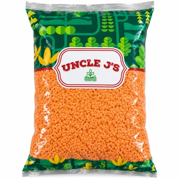 Uncle J's Masoor Dal (15 Kg Bag) - Premium Fresh Uncle J's Masoor Dal | Quality Pulses & Grains for Kitchens UAE