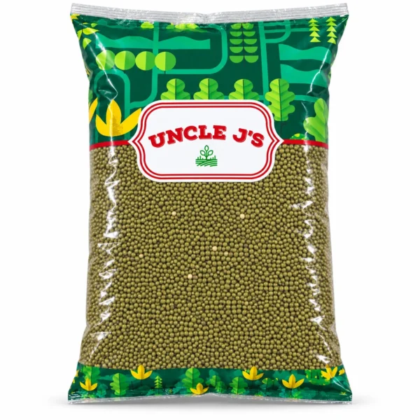 Uncle J's Moong Whole (15 Kg Bag) - Premium Fresh Uncle J's Moong Whole | Quality Pulses & Grains for Kitchens UAE