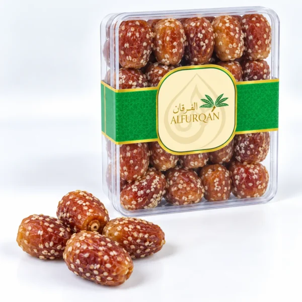 Bam W/Sesame Sahari Box (12 x 500 G (6 Kg Box)) - Premium Bam W/Sesame Sahari Box | Premium Dates UAE
