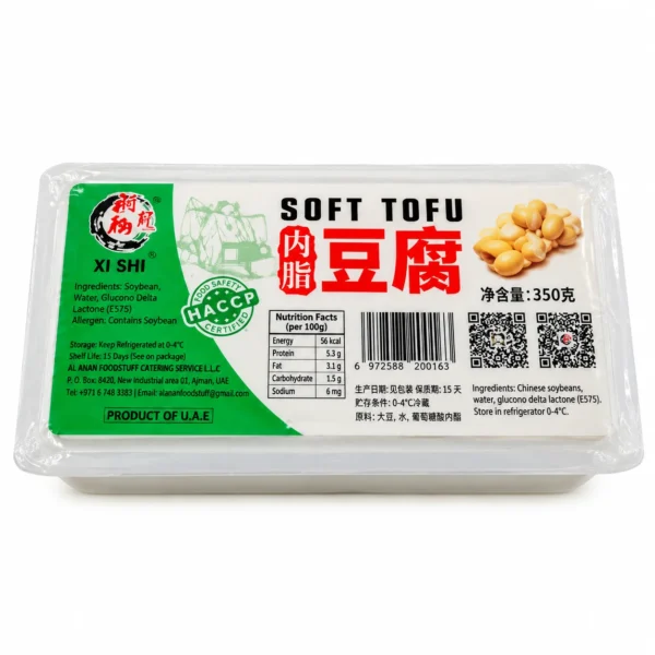 Soft Tofu (350gm) - Premium Soft Tofu | Fresh Chinese Tofu Dubai